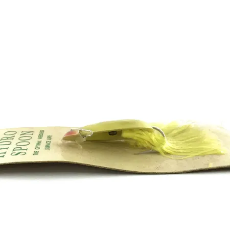 Hydro Lures Weedless Hydro Spoon Skeddrag, Gul/Svart, 14g, #9469