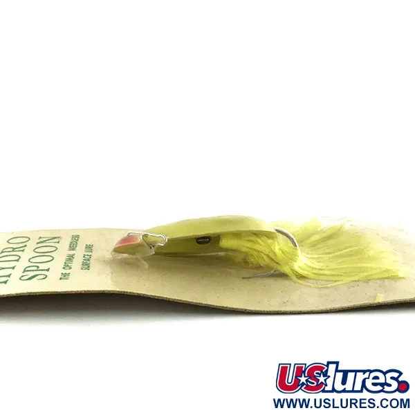 Hydro Lures Weedless Hydro Spoon Skeddrag, Gul/Svart, 14g, #9469