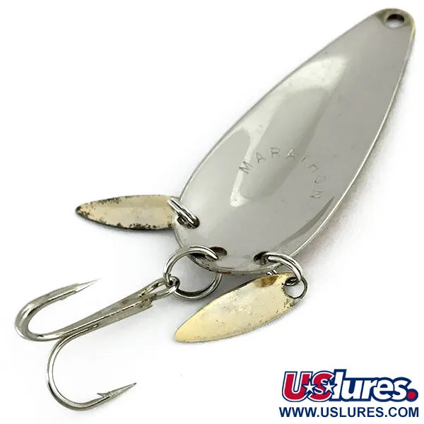 Marathon (with sonic blades) Skeddrag, Brun / Nickel, 12g, #9478