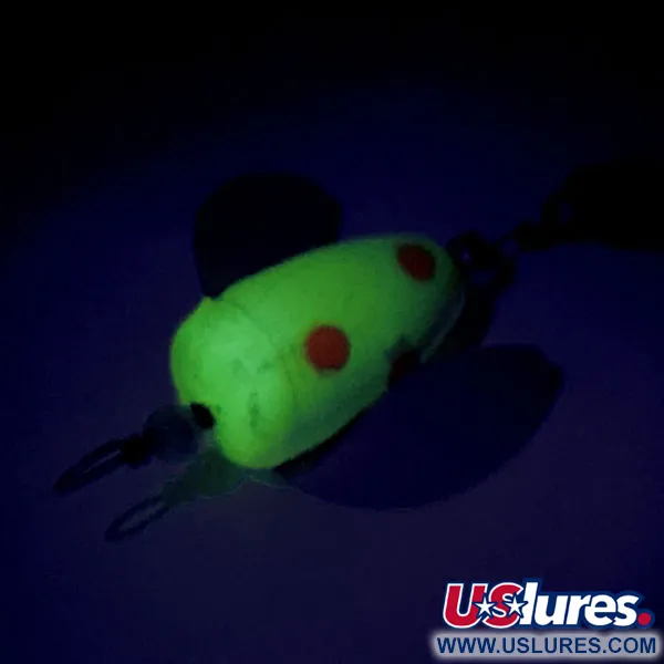 Shur Strike Spin-n-Glo UV Bete, Gul/Röd, 3.6g, UV-reaktivt, #9479