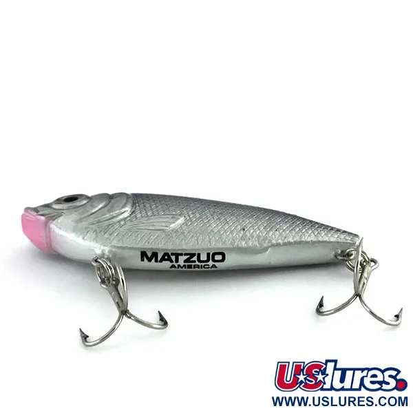 Matzuo Lipless Vibrationsbete, Regnbågs-silver, 14g, Rassel, #9487