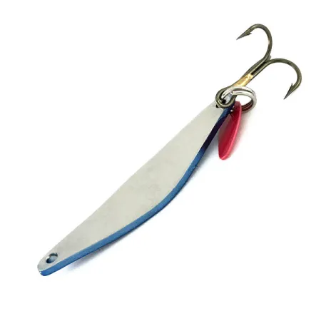 Bay de Noc Do-Jigger Skeddrag, Nickel / Blå, 5g, Lockfena, #9491