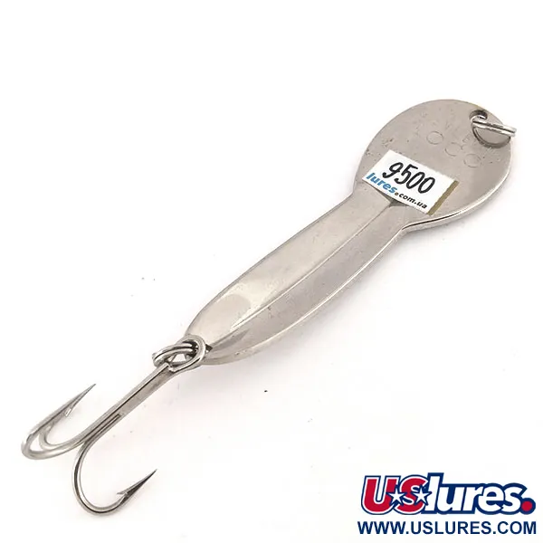 Glen Evans Loco 3 Skeddrag, Nickel/Hologram, 17g, Grunt vatten, #9500