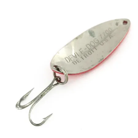 Dardevle Devle Dog 7700 Skeddrag, Röd/Svart/Nickel, 14g, UV, #9532