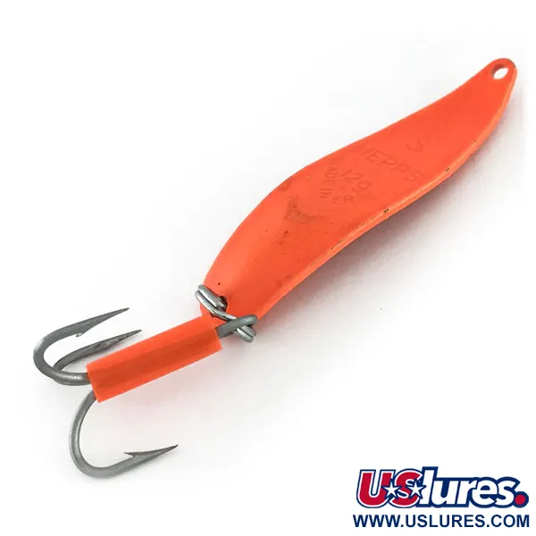 Mepps Syclops 1 Skeddrag, Fluorescerande Orange/Svart, 12g, #9536