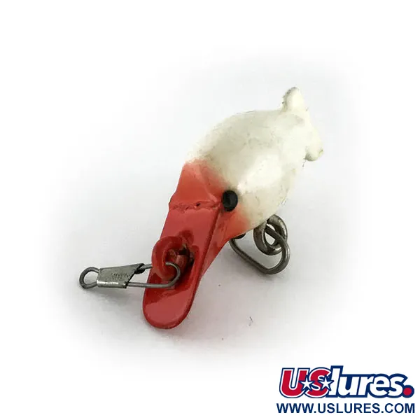 Luhr Jensen Hot Shot 70 Wobbler, Röd/Vit, 1,6g, Stämpel, #9538