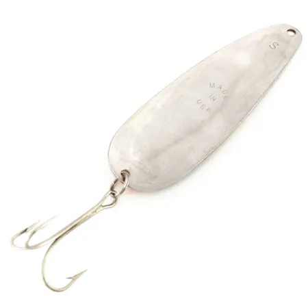 Worth Chippewa Steel Spoon Skeddrag, Black/Red/Nickel, 17g, #9541