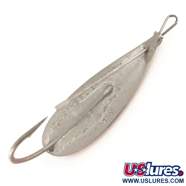 Weedless Johnson Silver Minnow Vassdrag, Röd/Vit/Silver, 9g, #9542