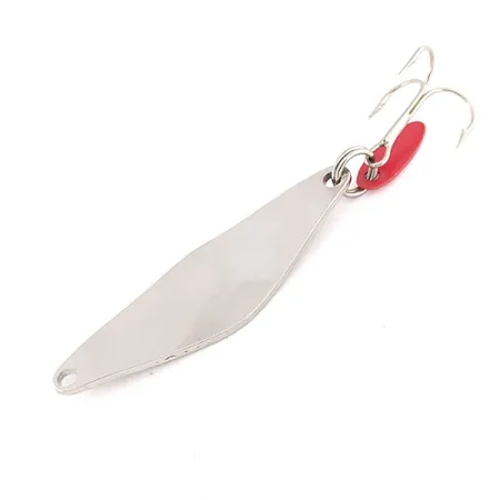 Bay de Noc Do-Jigger Skeddrag, Nickel, 10g, Röd Fena, #9551