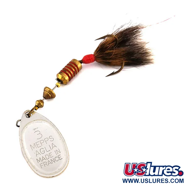 Mepps Aglia 3 dressed Spinnare, Öring, 7.3g, Ekorrsvans, #9553