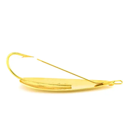 Weedless Johnson Silver Minnow Skeddrag, Guld, 31g, Vasskydd, #9554