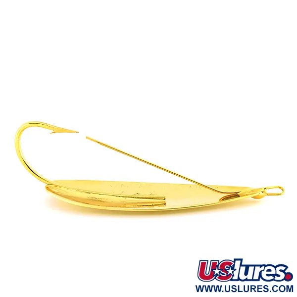 Weedless Johnson Silver Minnow Skeddrag, Guld, 31g, Vasskydd, #9554