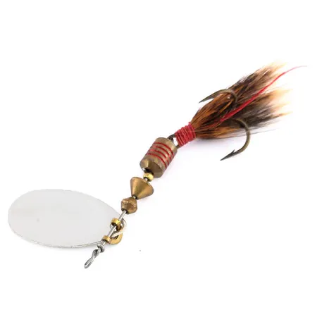 Mepps Aglia 2 dressed (squirrel tail) Spinnare, Silver, 4,7g, #9563