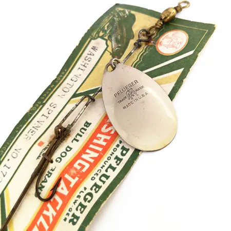 Pflueger Washington Spinner №1792 Spinnare, Nickel, 4g, Bull Dog, #9565