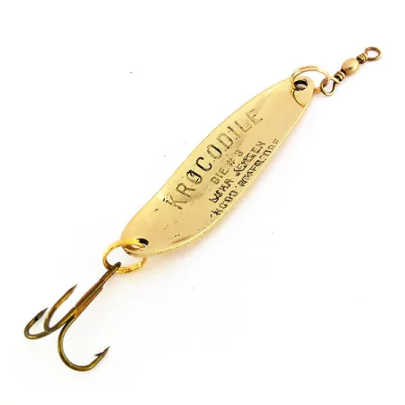 Luhr Jensen Krocodile Die #3 Skeddrag, Guld, 10g, Prismaskala, #9572