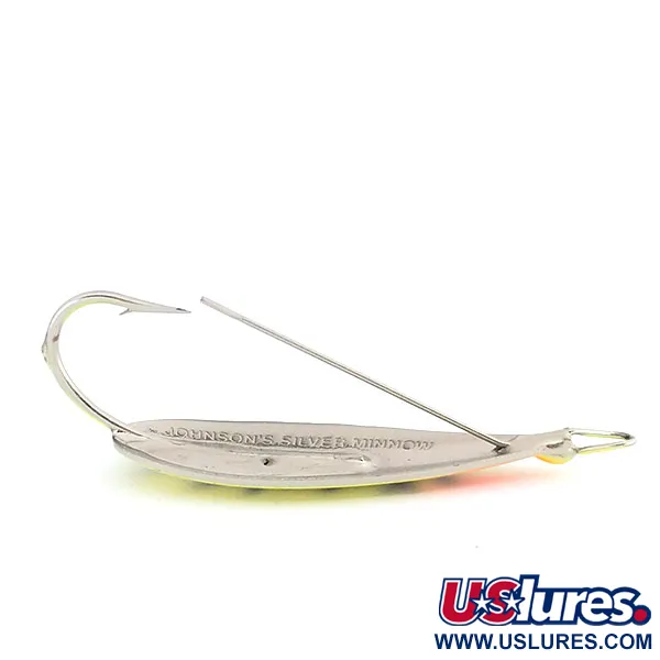 Weedless Johnson Silver Minnow UV Skeddrag, Fire Tiger, 9g, UV, #9574