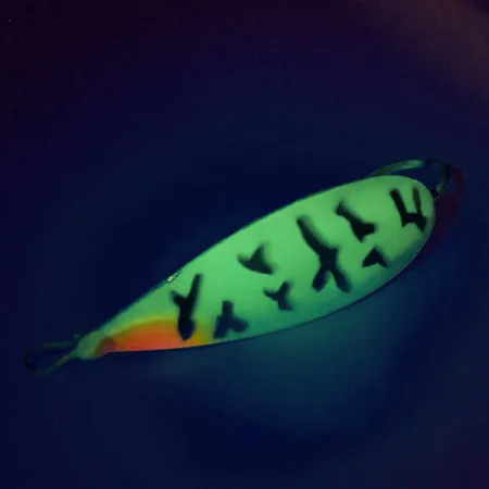 Weedless Johnson Silver Minnow UV Skeddrag, Fire Tiger, 9g, UV, #9574