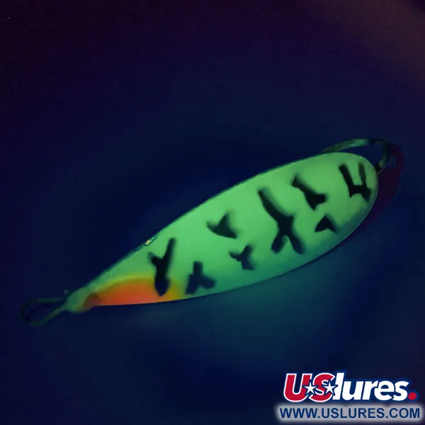 Weedless Johnson Silver Minnow UV Skeddrag, Fire Tiger, 9g, UV, #9574