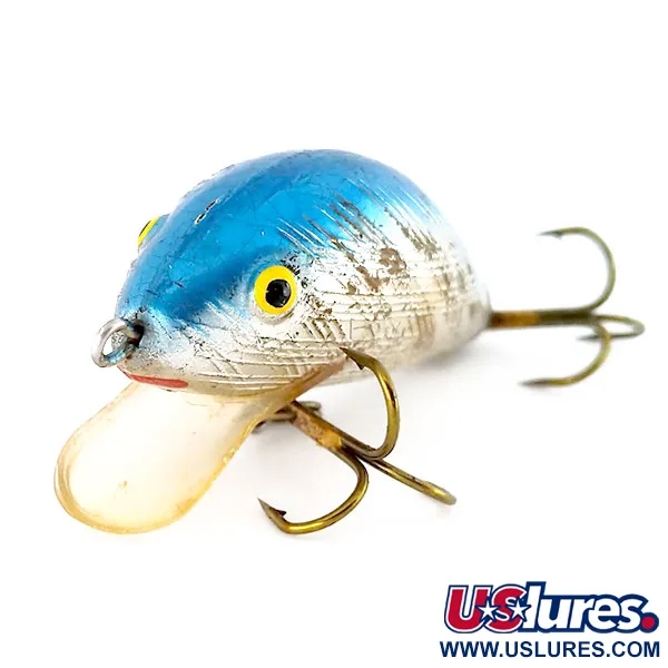 Norman Wobbler, Silver/Blå, 5.5g, flytande, #9595