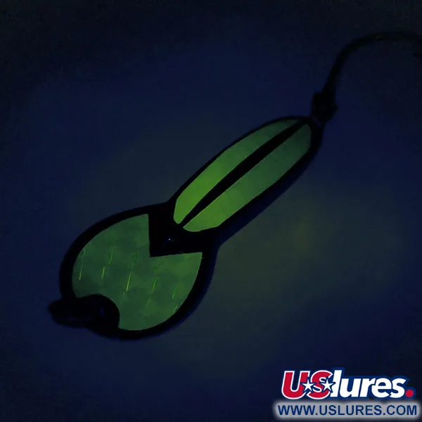 Luhr Jensen Loco Lite UV Skeddrag, Lime UV, 9g, Grundområden, #9600