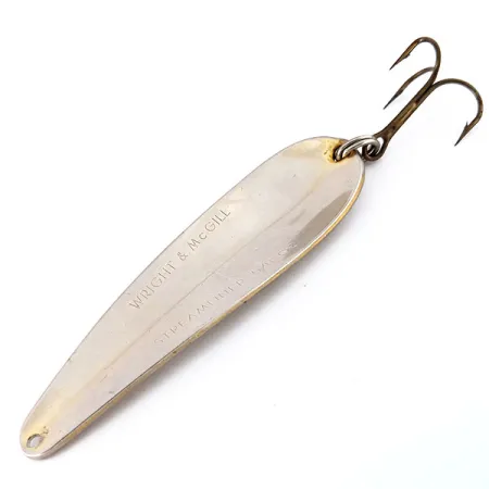 Wright & McGill Streamliner Skeddrag, Nickel, 18g, Vintage, #9602