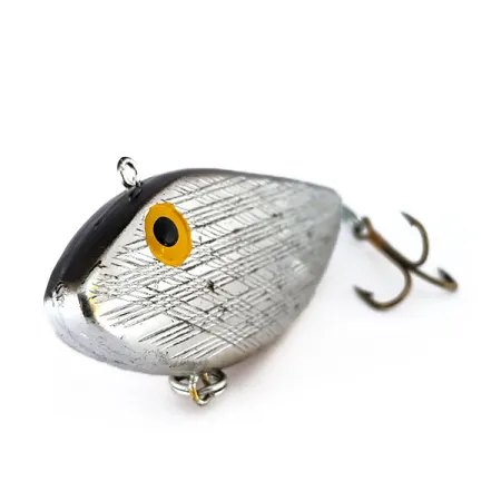 Rebel Wiggle Shad Sjunkande Rattlebait, Silver, 7g, Vintage, #9603