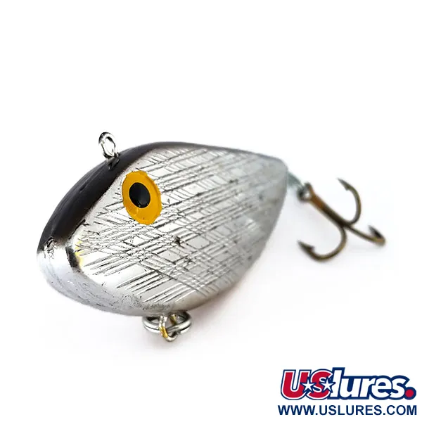 Rebel Wiggle Shad Sjunkande Rattlebait, Silver, 7g, Vintage, #9603