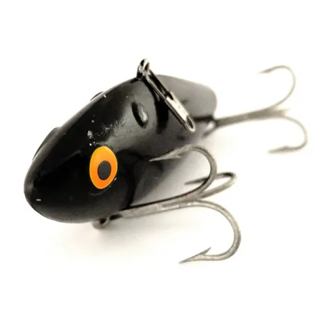 Bomber Pinfish Hard Knock Lipless Vobbler, Svart, 14g, Sjunkande, #9608