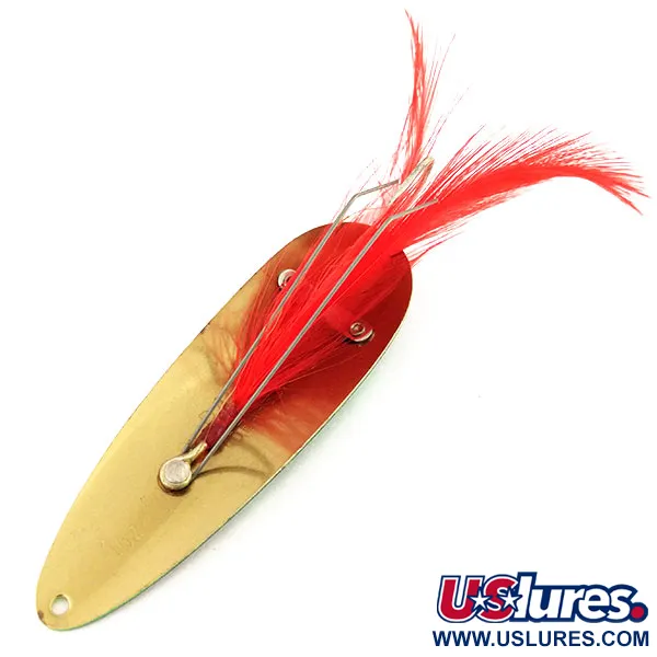 Eppinger Weedless Dardevle Skeddrag, Firetiger Glow, 28g, Vasskydd, #9611