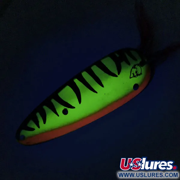 Eppinger Weedless Dardevle Skeddrag, Firetiger Glow, 28g, Vasskydd, #9611