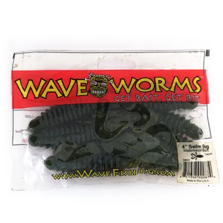 Wave Worms Swim Bug mjukbete 7-pack