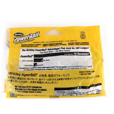 Berkley Power Worm Gummibete, Motor Oil, 18cm, Curly Tail, #9623