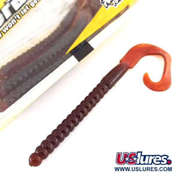 Berkley Power Worm Gummibete, Motor Oil, 18cm, Curly Tail, #9623
