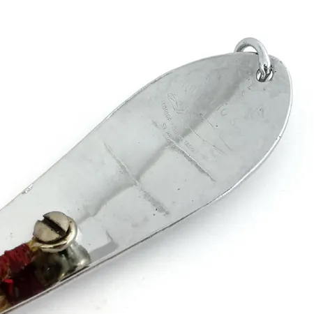 Luhr Jensen Reflecto #5 Skeddrag, Nickel / Gul, 21g, Enkelkrok, #9626