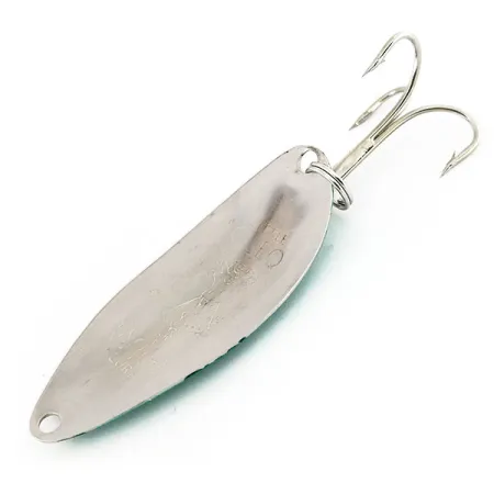 Seneca Little Cleo Skeddrag, Nickel / Grön, 5g, Hula Girl-gravyr, #9631