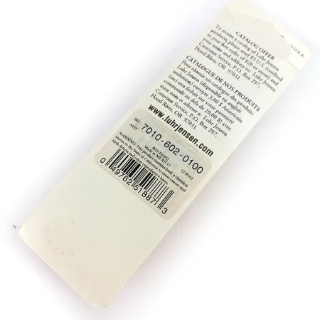 Luhr Jensen P.J.POP Popper, Pärlemor / Röd, 17g, Handgjord, #9635