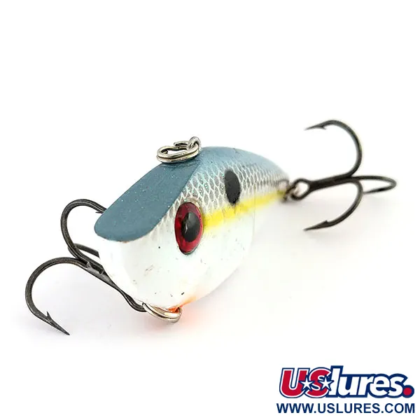 Strike King Red Eye Shad Lipless, Blå/Gul, 14g, Red Eyes, #9639
