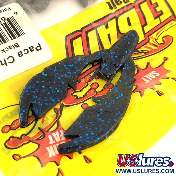NetBait Kickin B Chunk Gummibete, Black Blue, 7,5cm, Trailer, #9654