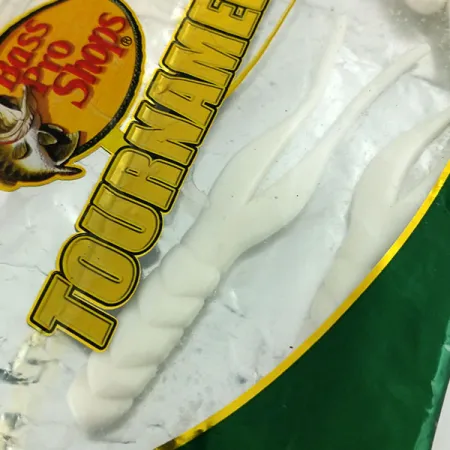 Bass Pro Shops Tournament Series Flicker Jigg, Vit, 10cm, Salt, #9659