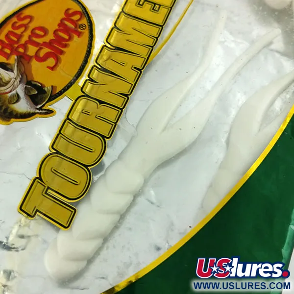 Bass Pro Shops Tournament Series Flicker Jigg, Vit, 10cm, Salt, #9659