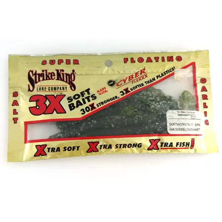 Strike King Ribbon Tail Worm jigg 5-pack