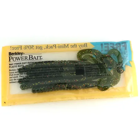 Berkley Powerbait Power Worm Mjukbete, Pumpkinseed, 15cm, Doft, #9664