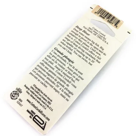 Cotton Cordell Grappler Shad JR Deep Diver, Abborre, 7g, Djupgående #9671