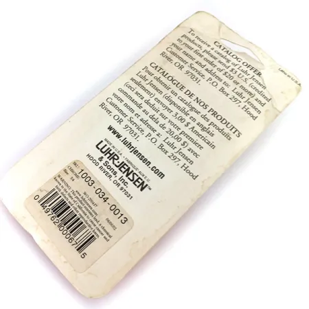 Luhr Jensen Krocodile Die #5 Skeddrag, Nickel, 21g, Långkastande, #9674