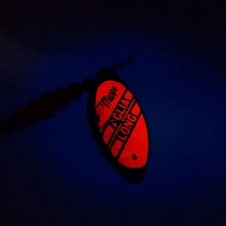 Mepps Aglia Long 3 Dressed Spinnare, Orange/Guld, 12g, Bucktail, #9676