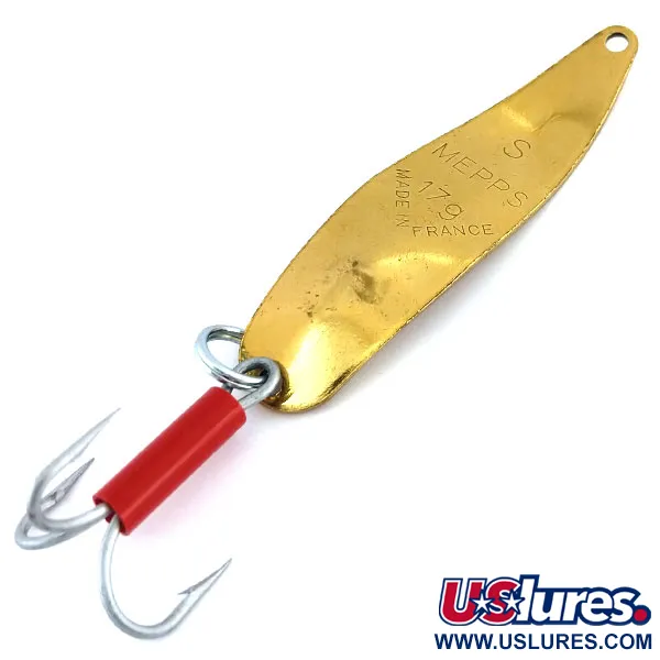 Mepps Syclops 2 Skeddrag, Guld / Röd, 17g, S-kurva, #9678