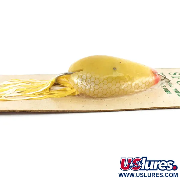 Hydro Lures Weedless Hydro Spoon Vassdrag, Gul, 14g, Skirt, #9682