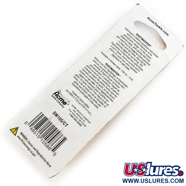 Acme Kastmaster Skeddrag, Regnbåge, 3.5g, Massiv Mässing, #9686