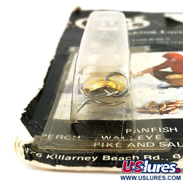 G.W's ice fishing Lures Skeddrag, Guld, 21g, Vertikalfiske, #9701