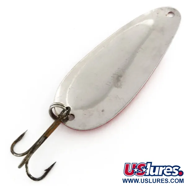Acme Wonderlure Skeddrag, Röd / Vit / Nickel, 7g, Kastbete, #9703